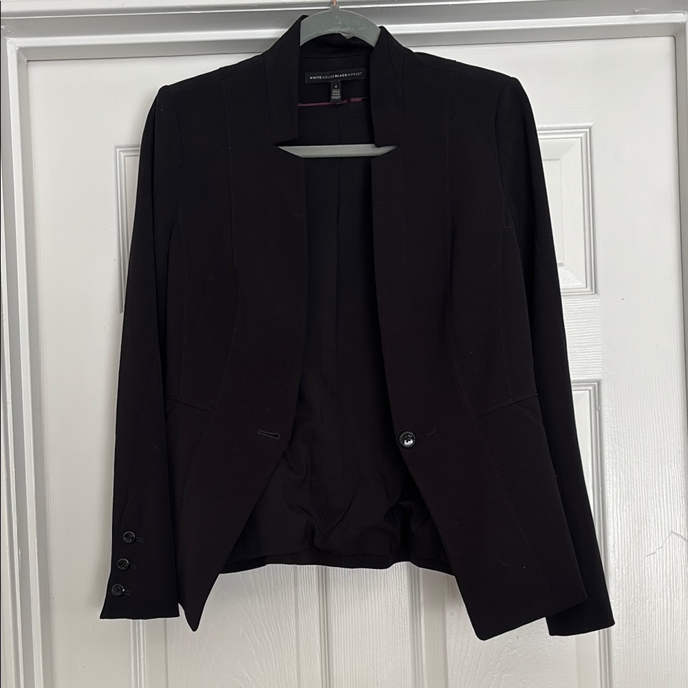 White House Black Market Classic Black Blazer